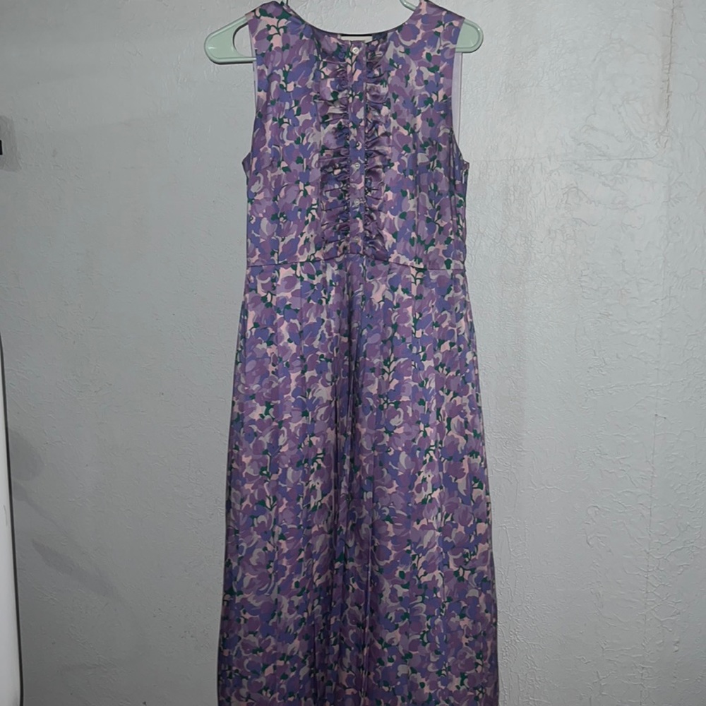 Jcrew pleated dress